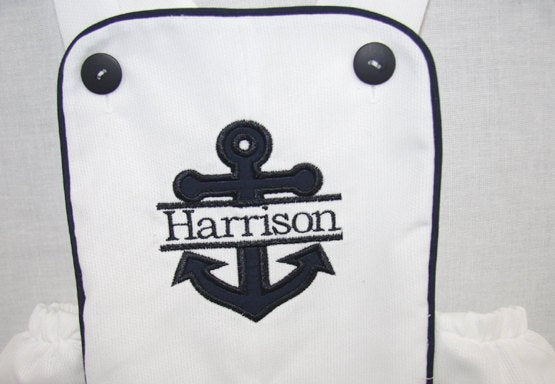 Nautical 1st Birthday, Sailor Suit