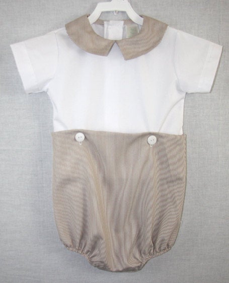 baby boy bubble romper