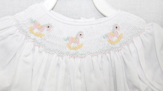 Toddler Girl Smocked Dress