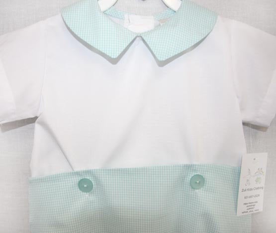 Baby boy baptism outfit