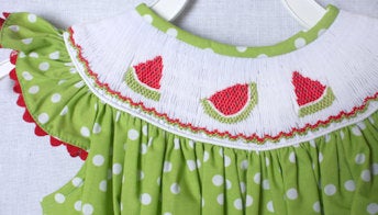 Baby girl smocked dresses