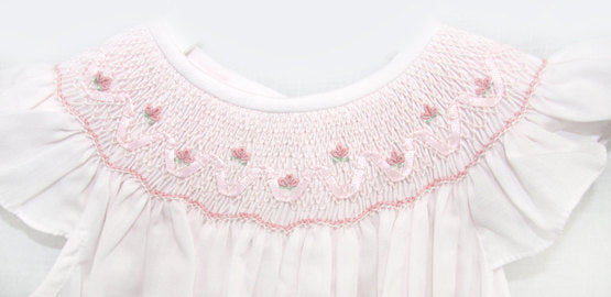 Baby girl smocked dress