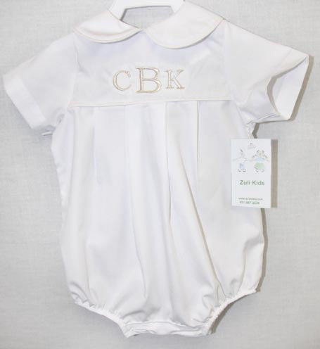 Modern Boy Christening Outfit