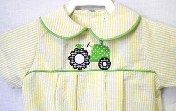 Baby Boy Bubble Romper